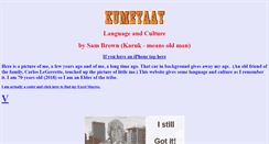 Desktop Screenshot of kumeyaay.org